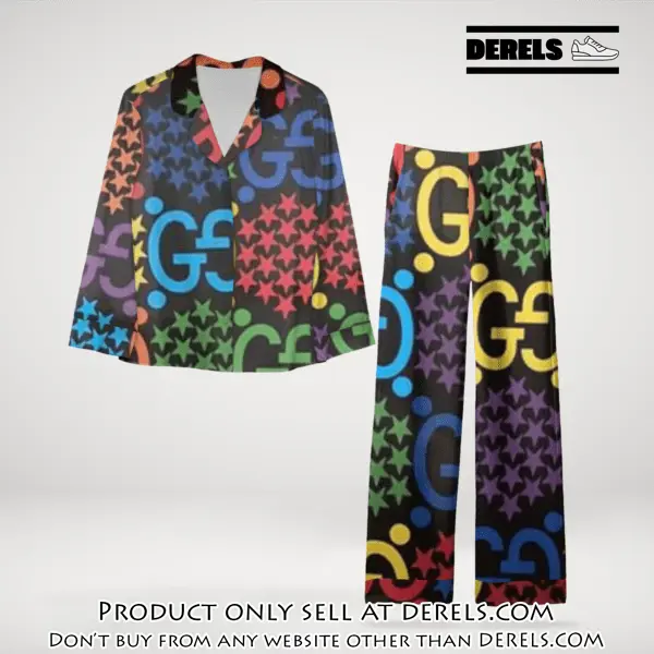 Trending luxury gc satin pajama set pjs1059 dr3442754